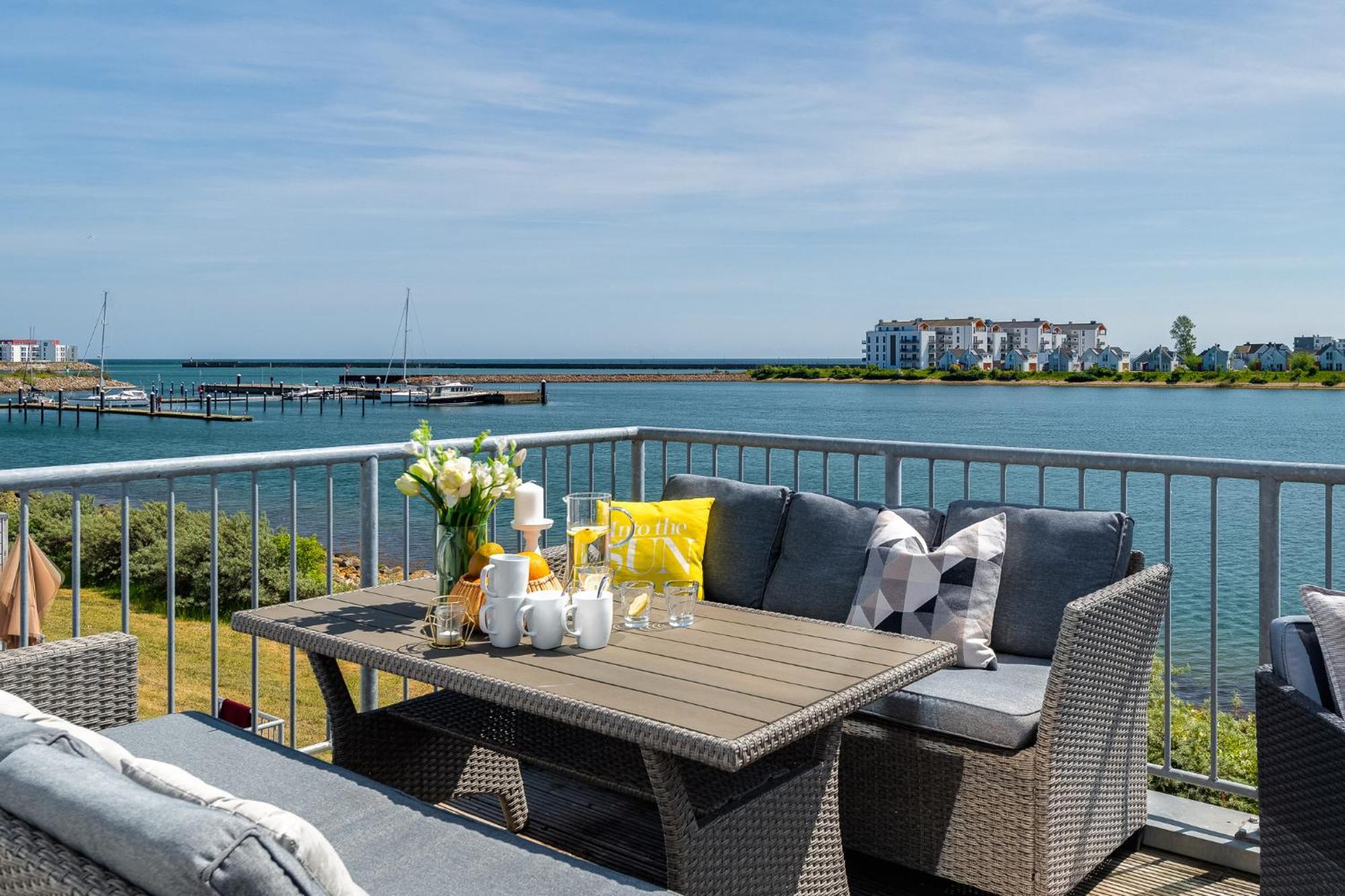 Ferienwohnung Harbourviews Olpenitz Dış mekan fotoğraf