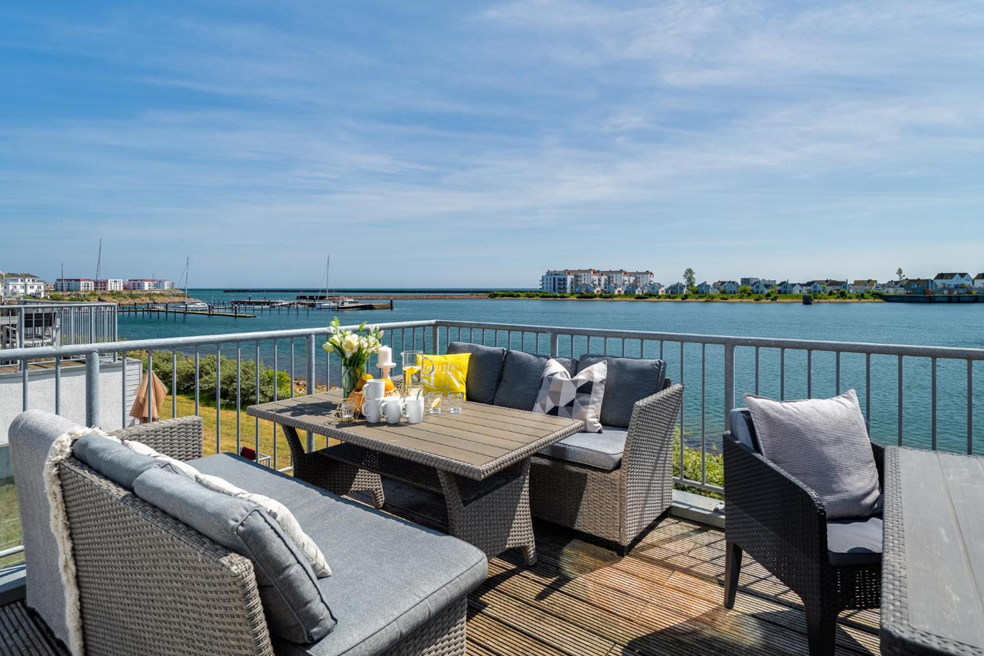 Ferienwohnung Harbourviews Olpenitz Dış mekan fotoğraf